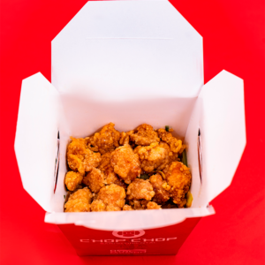 Pollo en salsa Oriental de Naranja